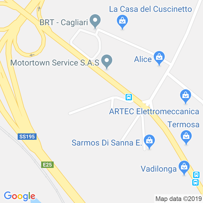 CAP di Via Dell Autonomia a Cagliari
