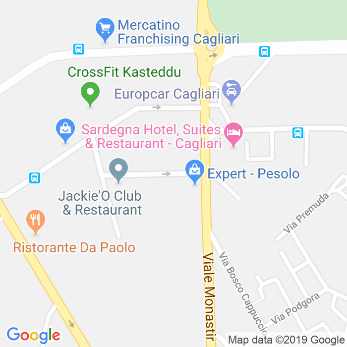 CAP di Via Luigi Contivecchi a Cagliari