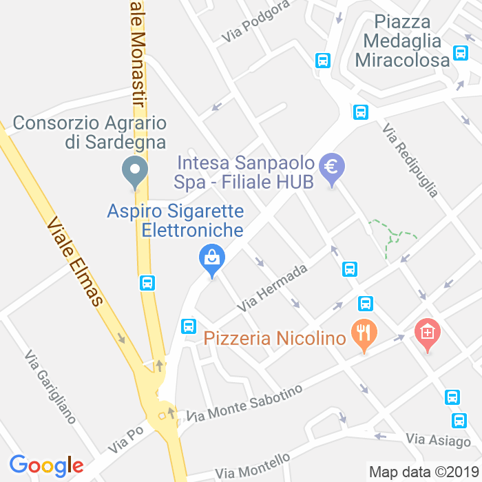 CAP di Via San Michele a Cagliari