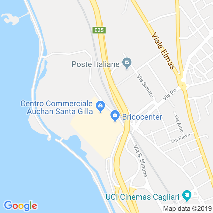 CAP di Via San Simone a Cagliari