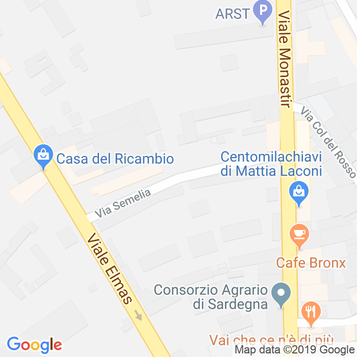 CAP di Via Semelia a Cagliari