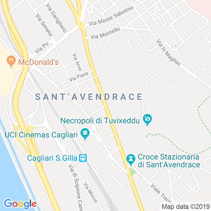 CAP di Viale Sant'Avendrace a Cagliari