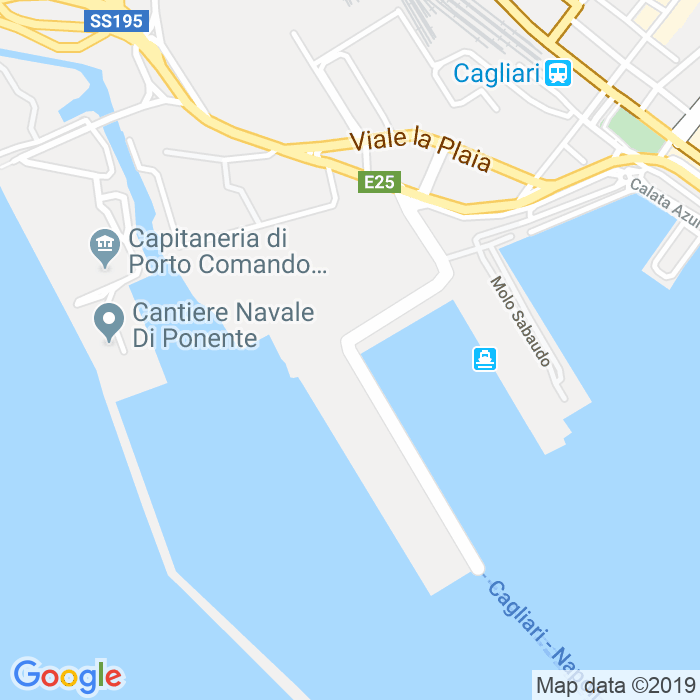 CAP di Molo Rinascita a Cagliari
