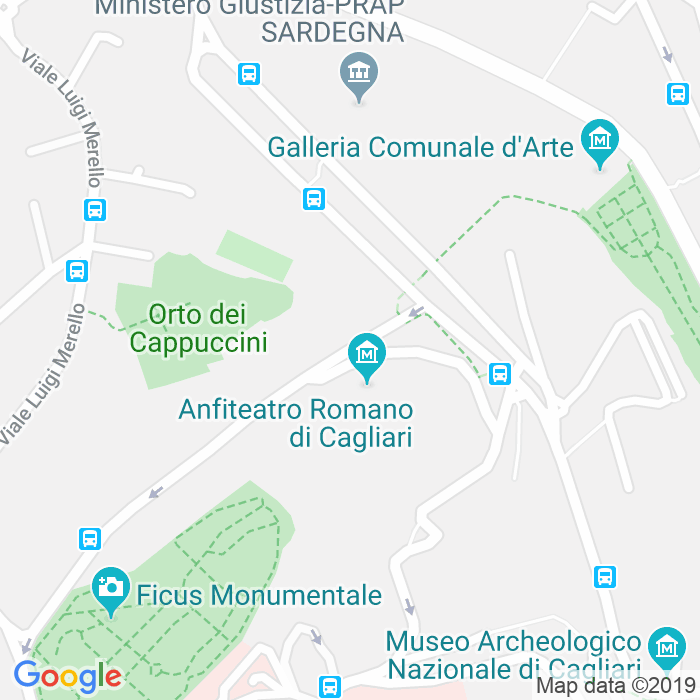 CAP di Via Aurelio Nicolodi a Cagliari