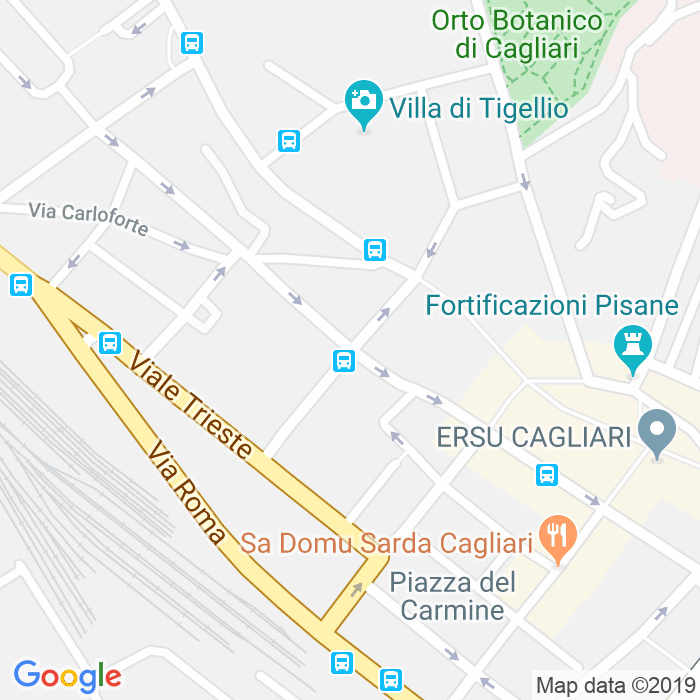 CAP di Via Caprera a Cagliari