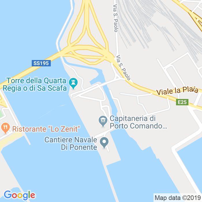CAP di Via Dei Calafati a Cagliari