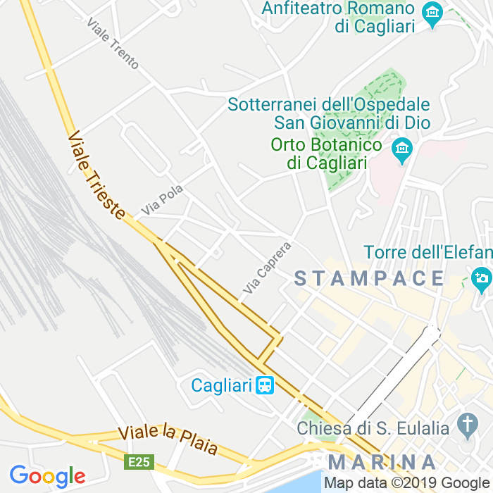 CAP di Via Goffredo Mameli a Cagliari