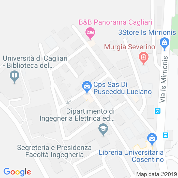CAP di Via Peschiera a Cagliari