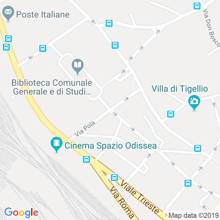 CAP di Via Pola a Cagliari