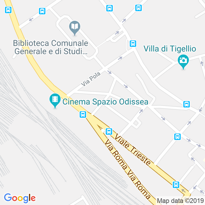 CAP di Via Vincenzo Bruscu Onnis a Cagliari