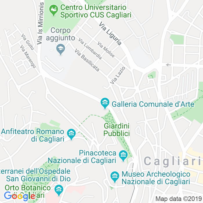 CAP di Viale San Vincenzo a Cagliari