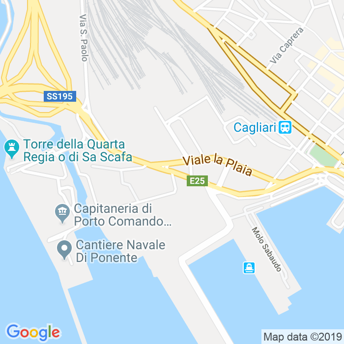 CAP di Vico I Riva Di Ponente a Cagliari