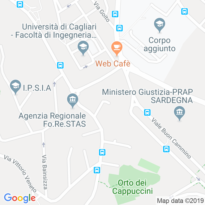 CAP di Vico Iii Luigi Merello a Cagliari