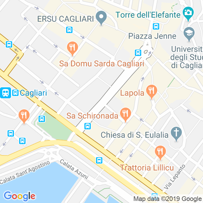 CAP di Largo Carlo Felice a Cagliari