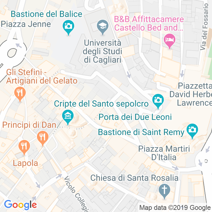 CAP di Scale Monache Cappuccine a Cagliari