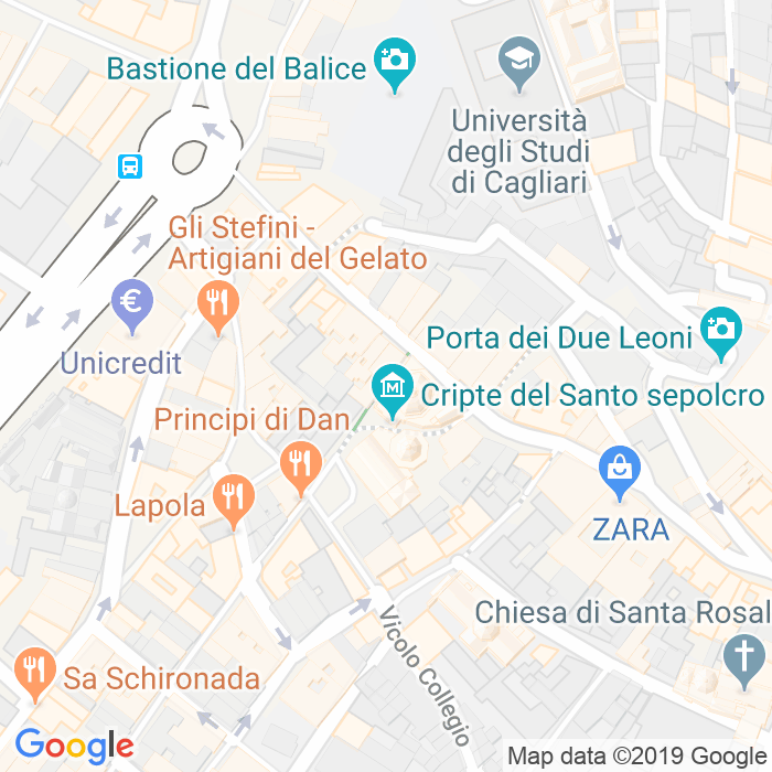 CAP di Scalette San Sepolcro a Cagliari