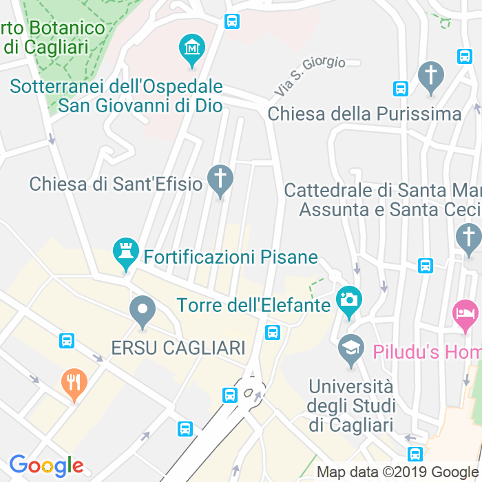 CAP di Via Francesco Fara a Cagliari