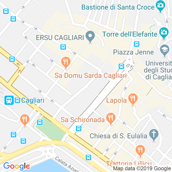 CAP di Via Giovanni Maria Angioj a Cagliari