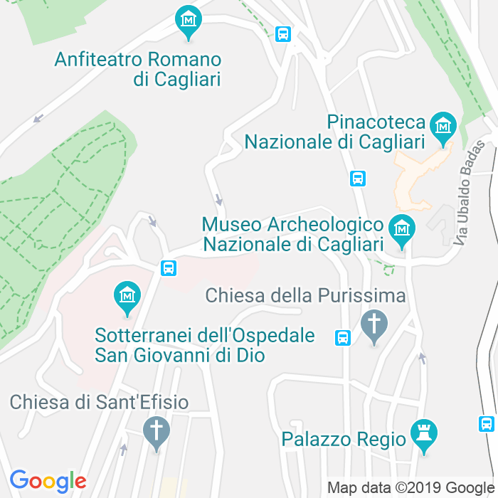 CAP di Via Giovanni Tomaso Porcell a Cagliari