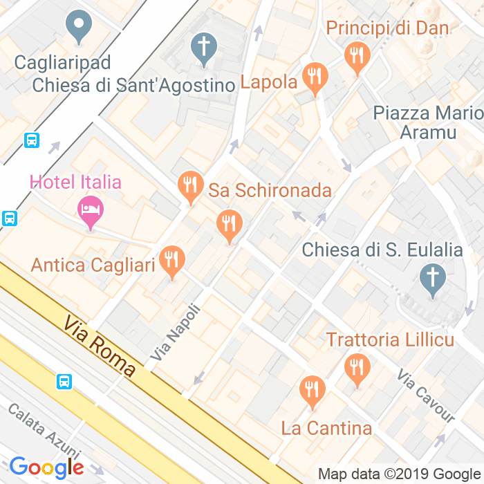 CAP di Via Napoli a Cagliari