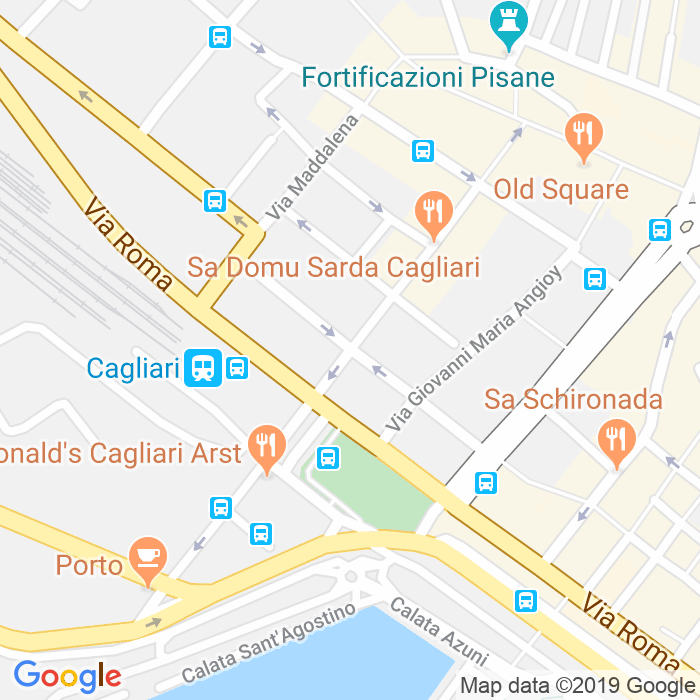 CAP di Via Sassari a Cagliari