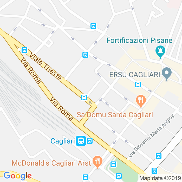 CAP di Via Tavolara a Cagliari