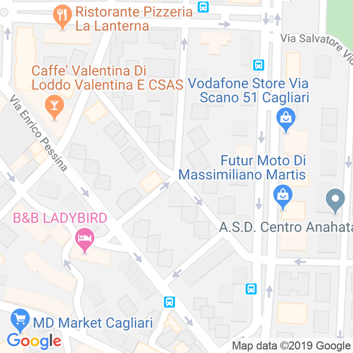 CAP di Via Efisio Marini a Cagliari