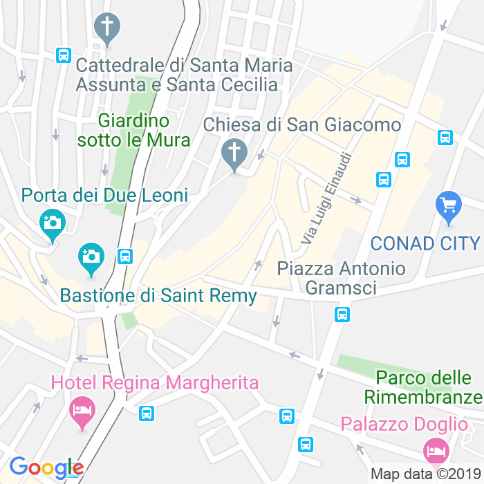 CAP di Via Giuseppe Garibaldi a Cagliari