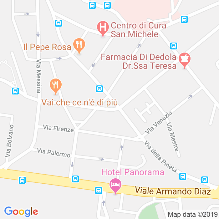 CAP di Piazza Salvatore Cambosu a Cagliari