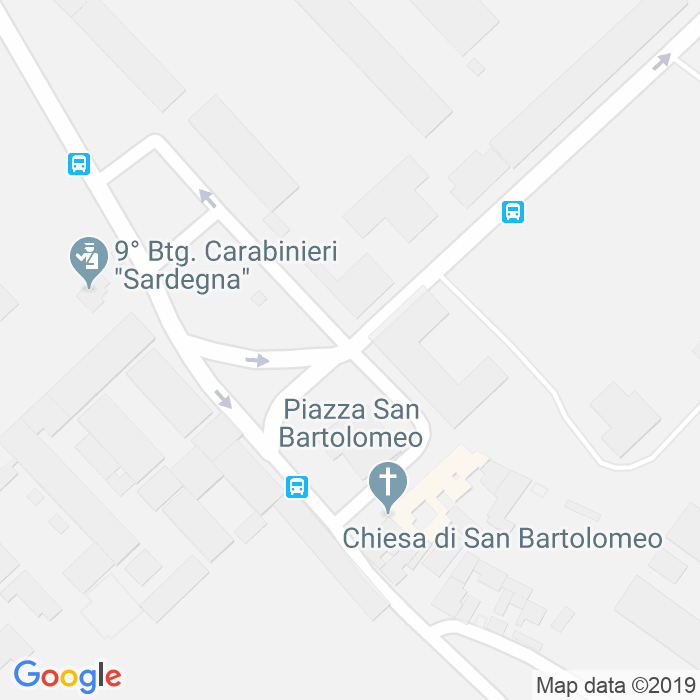 CAP di Piazza San Bartolomeo a Cagliari