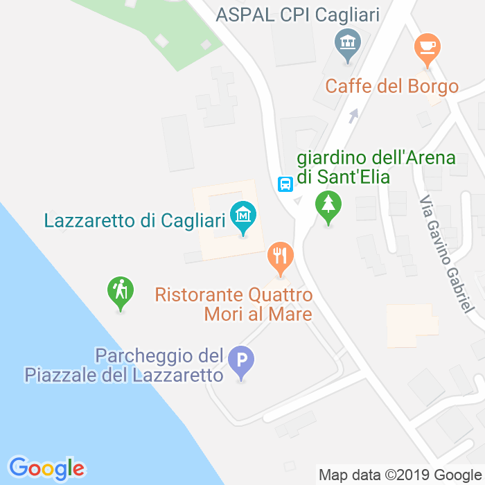 CAP di Piazzale Lazzaretto a Cagliari