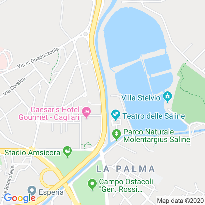CAP di Via Bianca Sa Perda a Cagliari