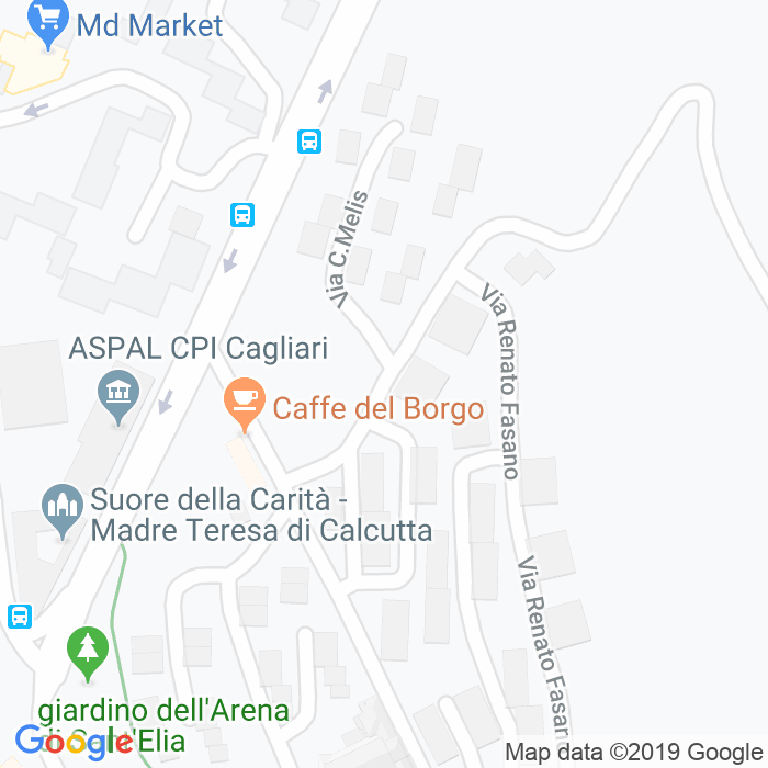CAP di Via Giovanni Manurita a Cagliari