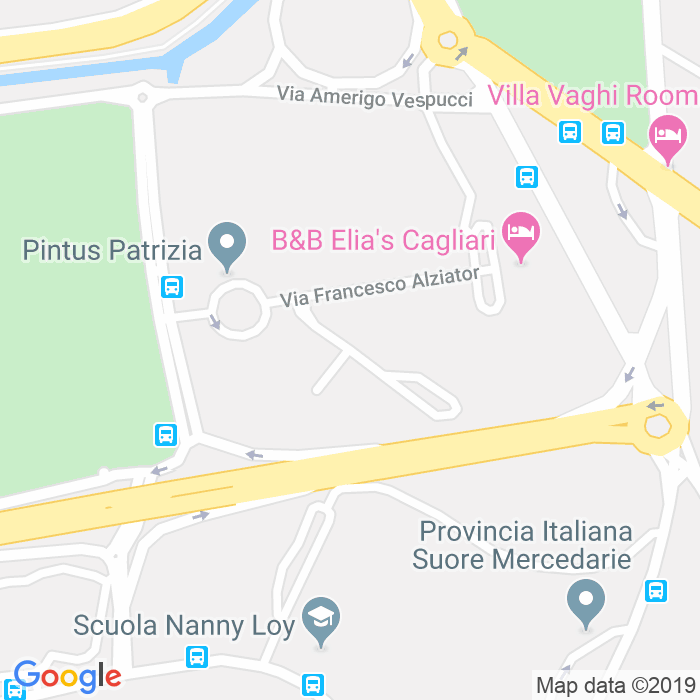 CAP di Via Raffaello Delogu a Cagliari