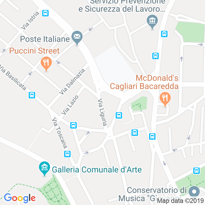 CAP di Piazza Maremma a Cagliari