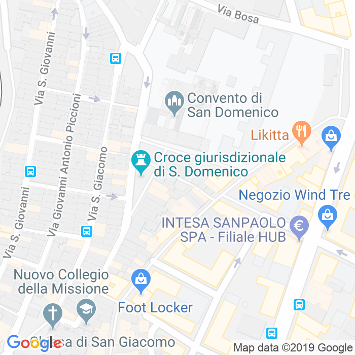CAP di Vico Giuseppe Garibaldi a Cagliari