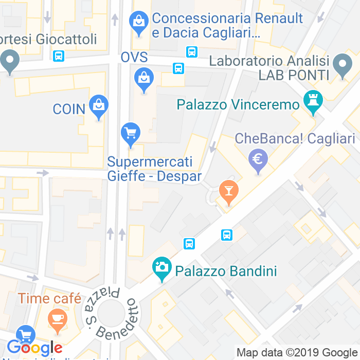 CAP di Via Cino Da Pistoia a Cagliari