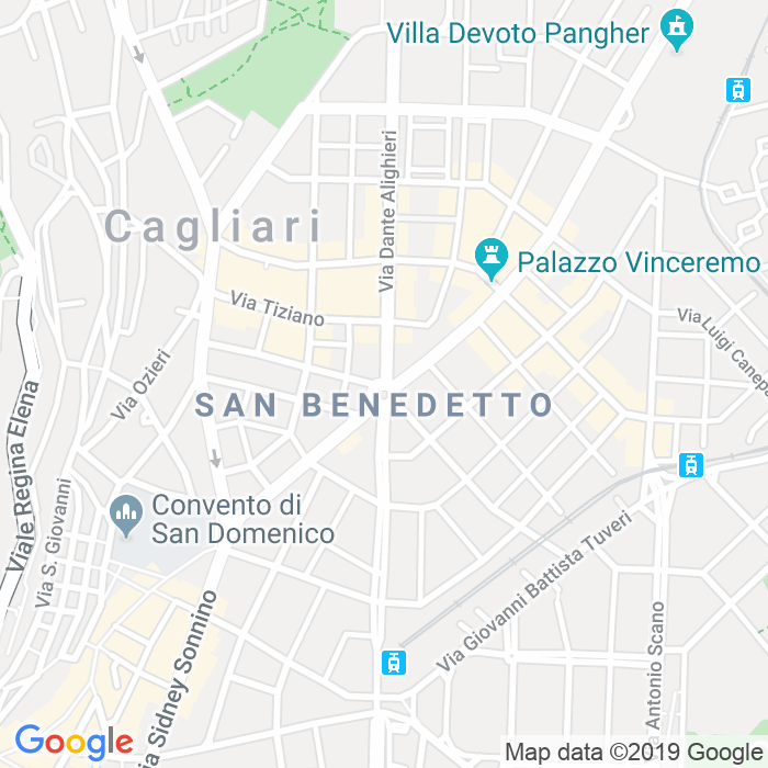 CAP di Via Dante Alighieri a Cagliari