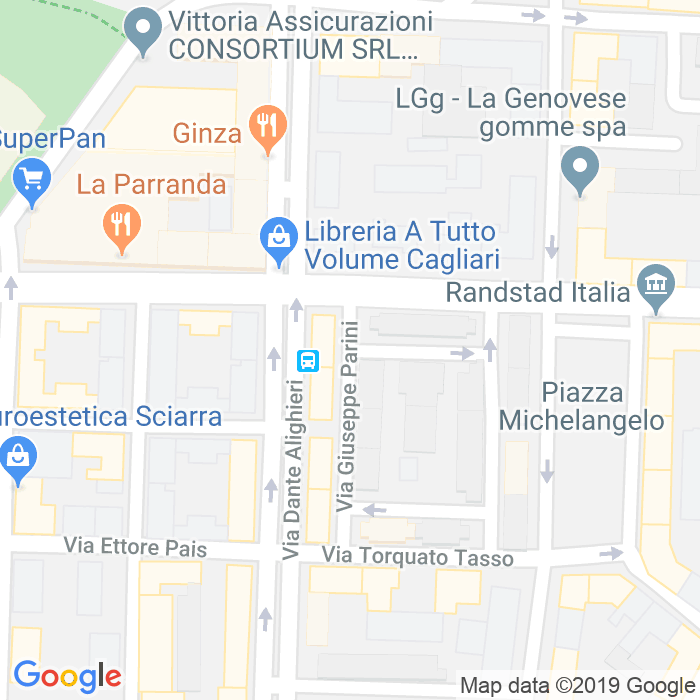 CAP di Via Raffaello Sanzio a Cagliari