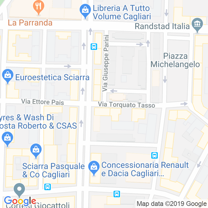 CAP di Via Torquato Tasso a Cagliari