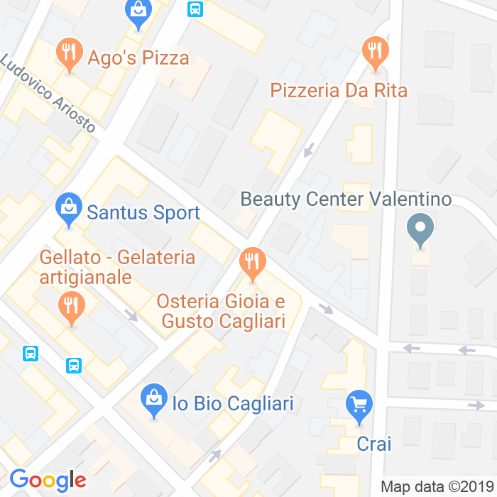 CAP di Via Arrigo Boito a Cagliari