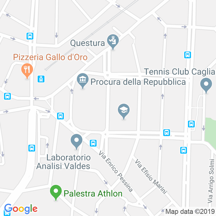 CAP di Via Luigi Amat a Cagliari
