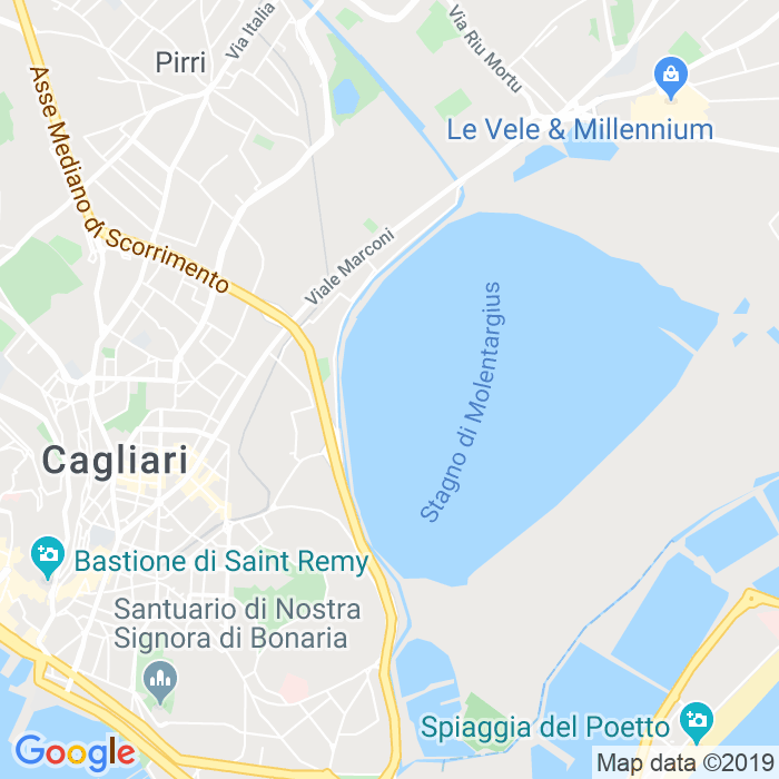CAP di Via Martino Carrillo a Cagliari