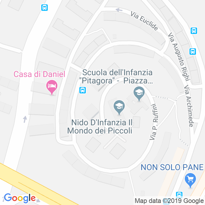 CAP di Piazza Pitagora a Cagliari