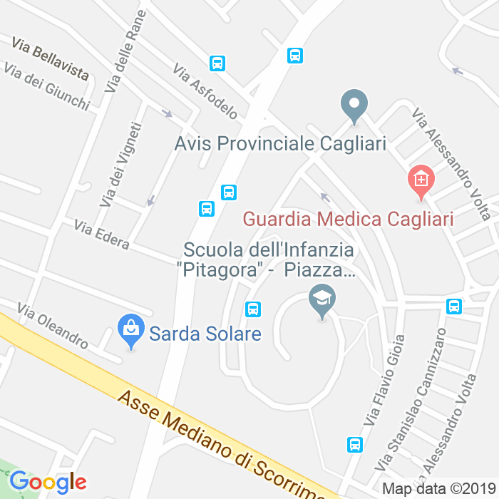 CAP di Via Avogadro a Cagliari
