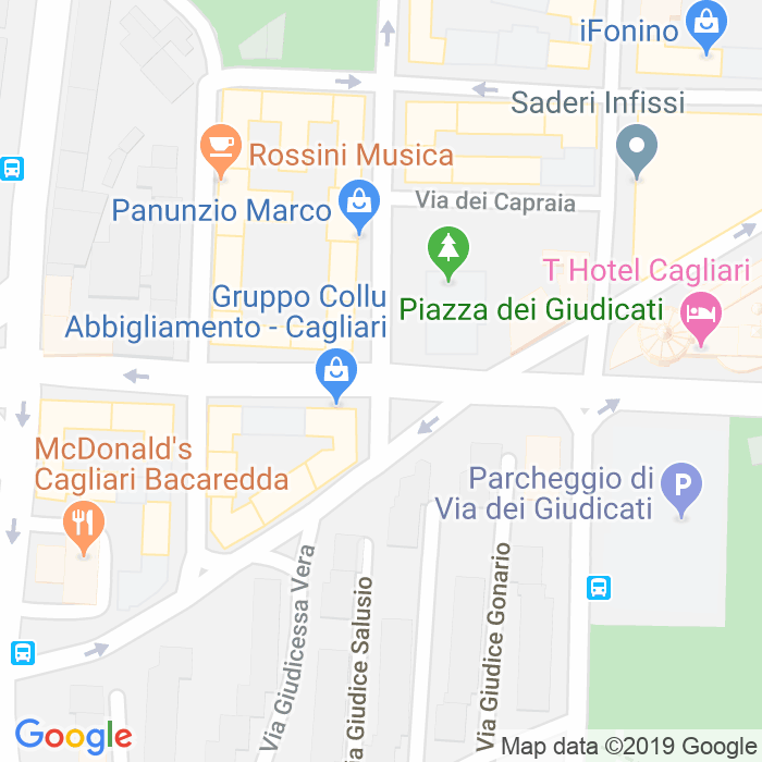 CAP di Via Dei Giudicati a Cagliari