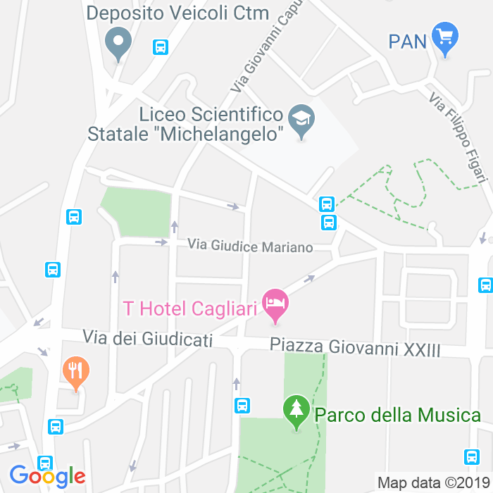 CAP di Via Dei Visconti a Cagliari