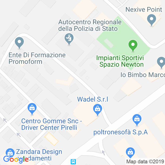 CAP di Via Gianbattista Venturi a Cagliari