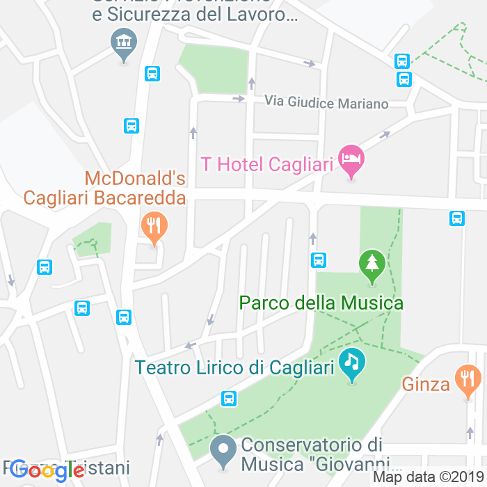 CAP di Via Giudice Salusio a Cagliari