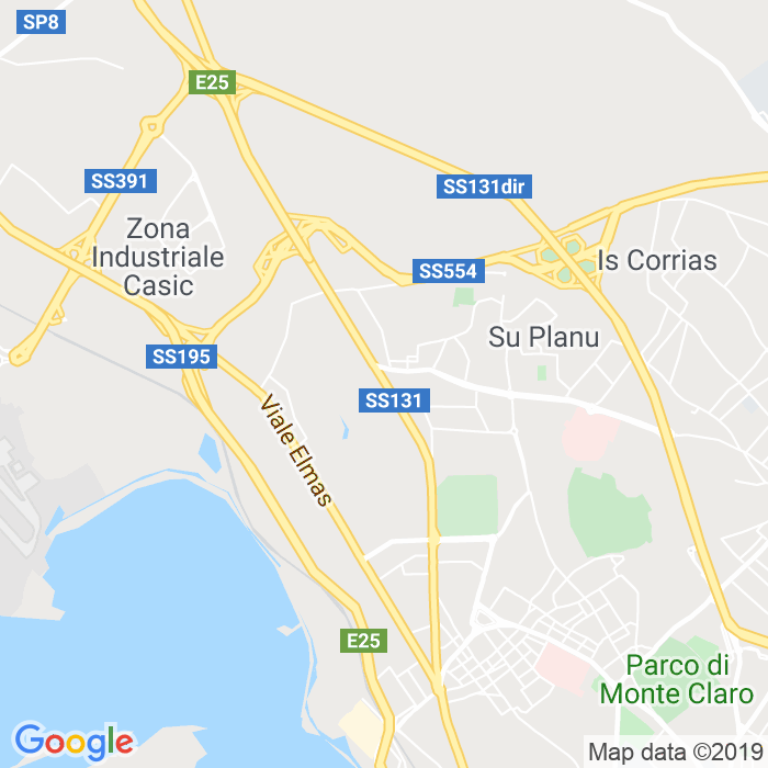 CAP di Circonvallazione Statale 131 Bis a Cagliari